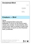 Product image for Unclaimed Bird