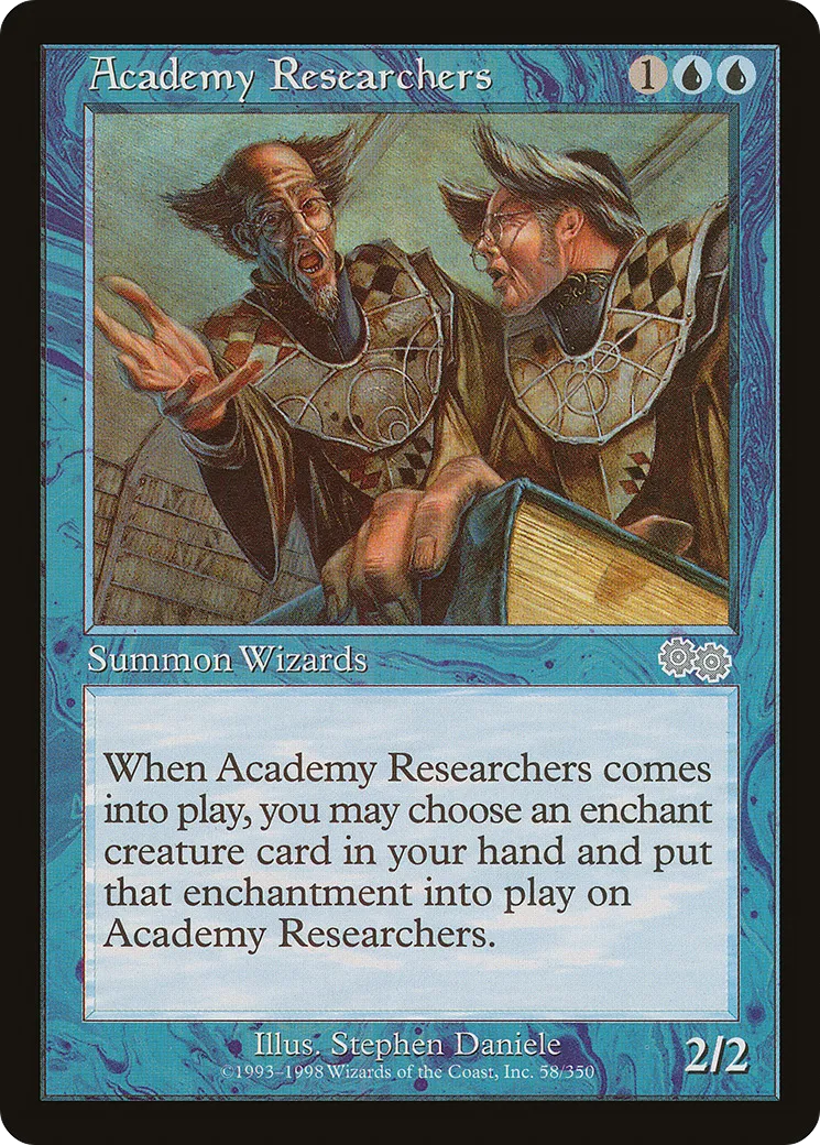 Academy Researchers — Urza's Saga — Magic: The Gathering