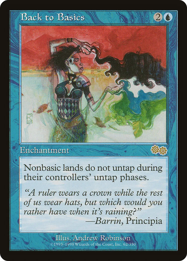 Back to Basics — Urza's Saga — Magic: The Gathering