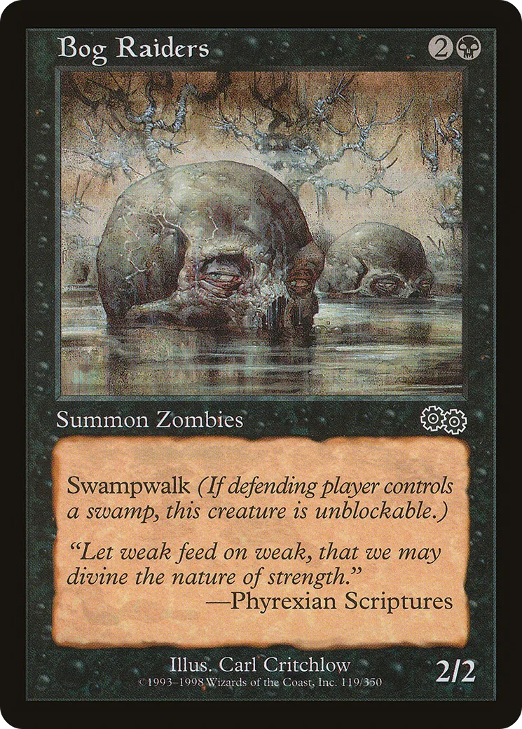 Bog Raiders — Urza's Saga — Magic: The Gathering