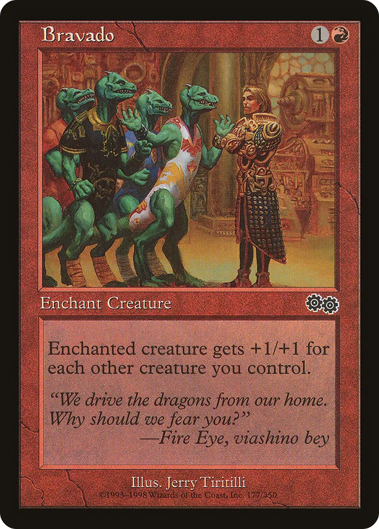 Bravado — Urza's Saga — Magic: The Gathering