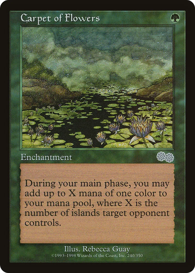 Tapis de fleurs — Urza's Saga — Magic: The Gathering