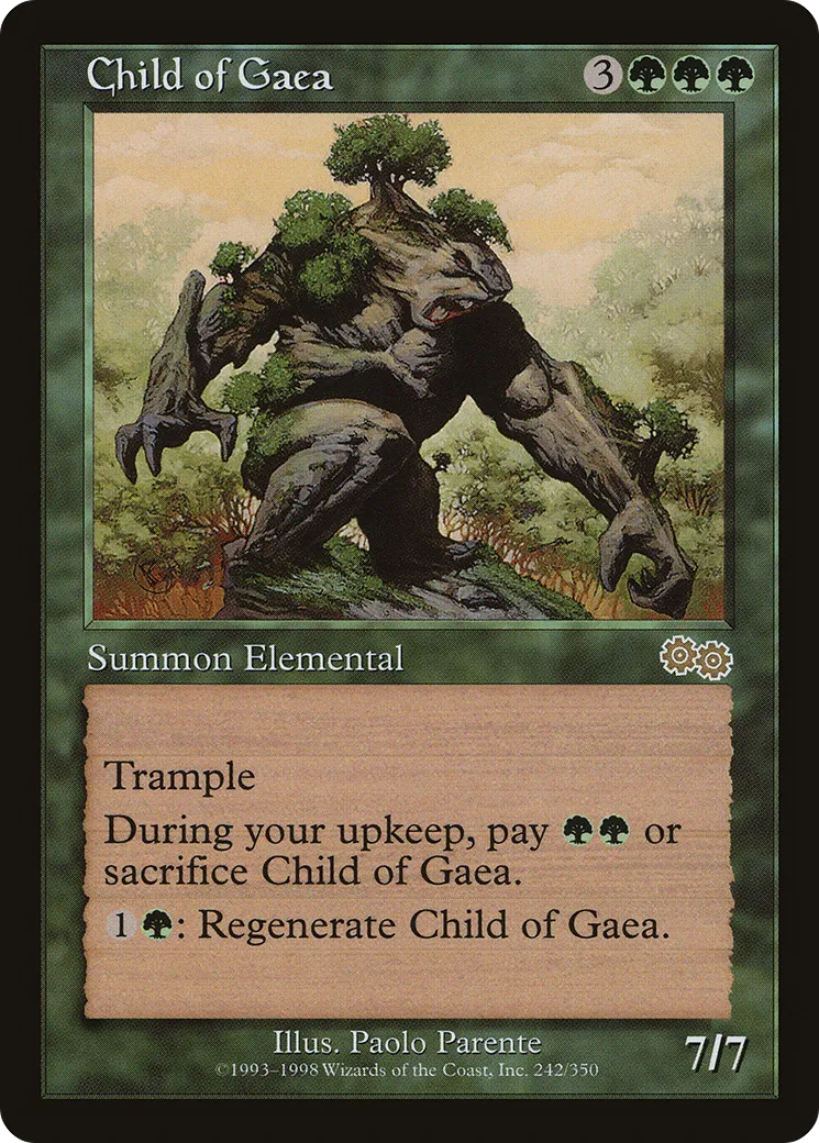 Enfant de Gaia — Urza's Saga — Magic: The Gathering