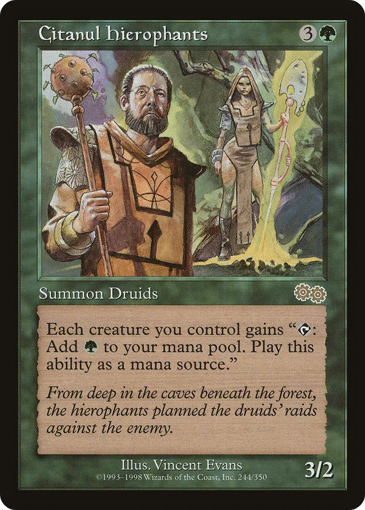 Hiérophantes de Citalune — Urza's Saga — Magic: The Gathering