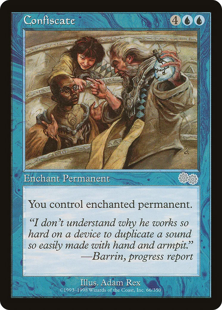 Confiscation — Urza's Saga — Magic: The Gathering