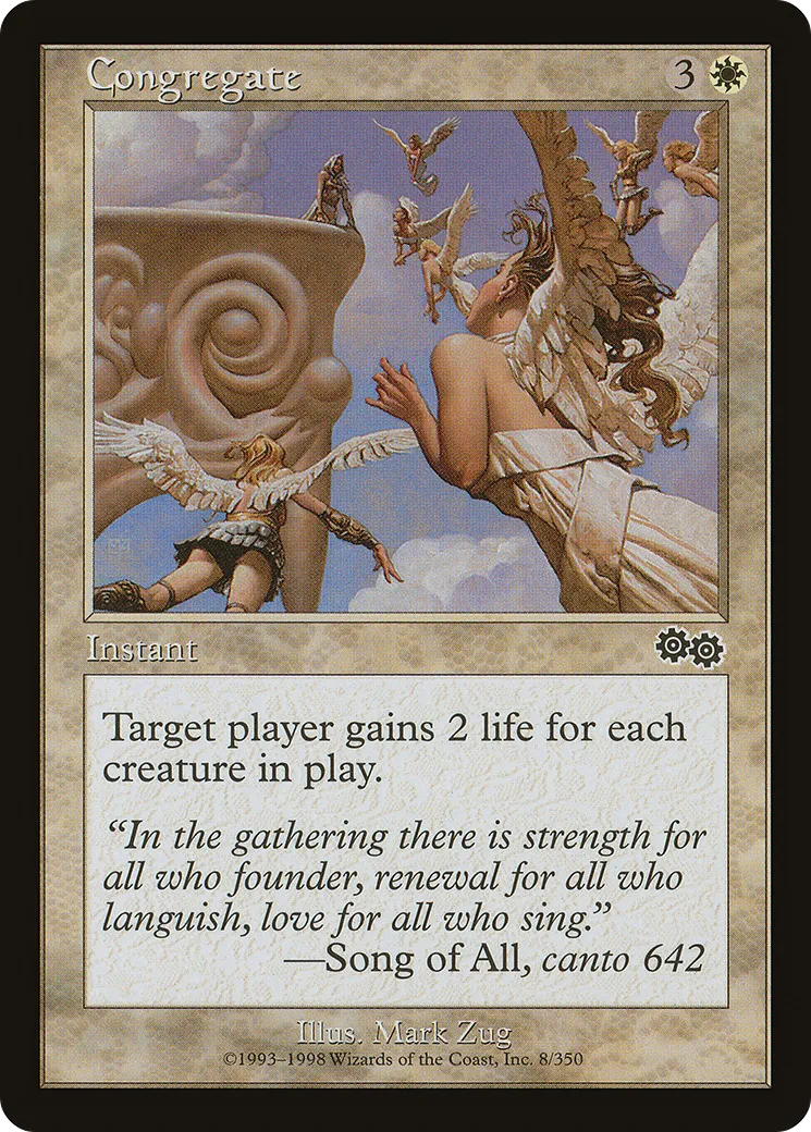 Assemblée des fidèles — Urza's Saga — Magic: The Gathering