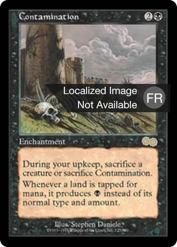Contamination from Urza's Saga - Magic: The Gathering