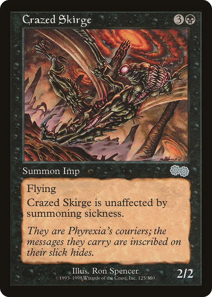 Scrige affolé — Urza's Saga — Magic: The Gathering