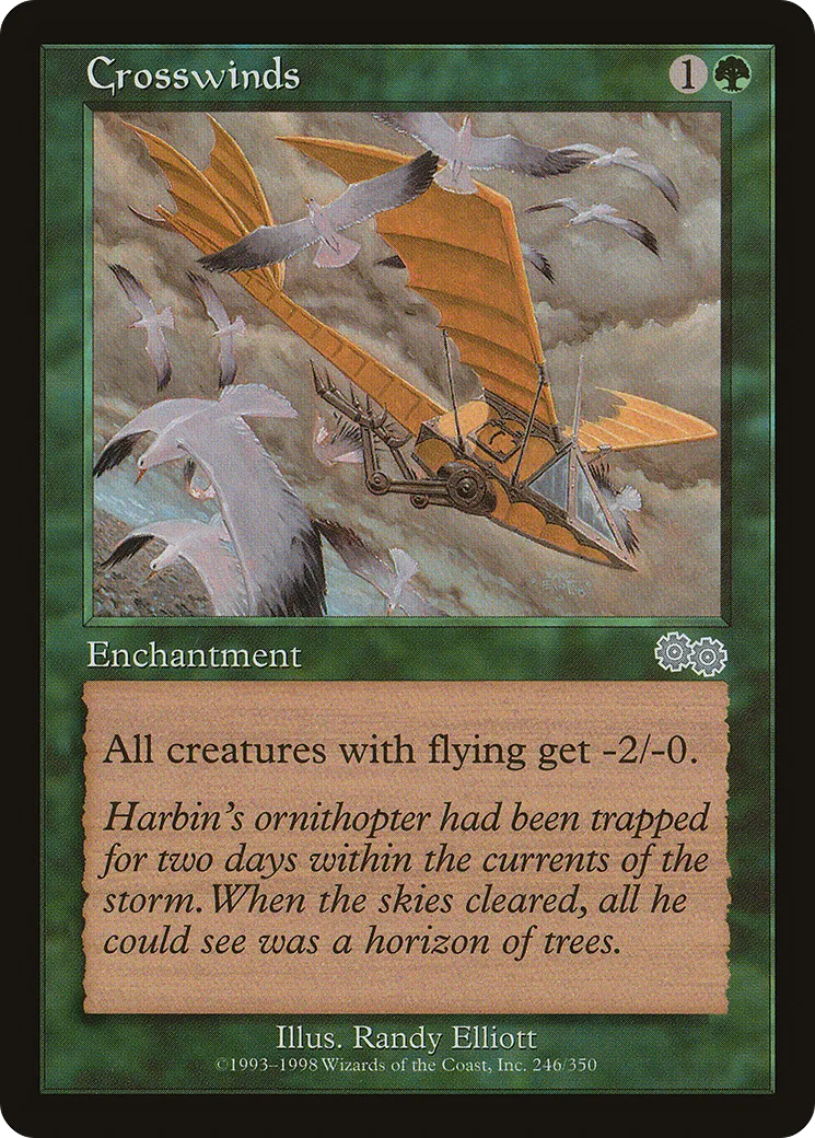 Vents de travers — Urza's Saga — Magic: The Gathering
