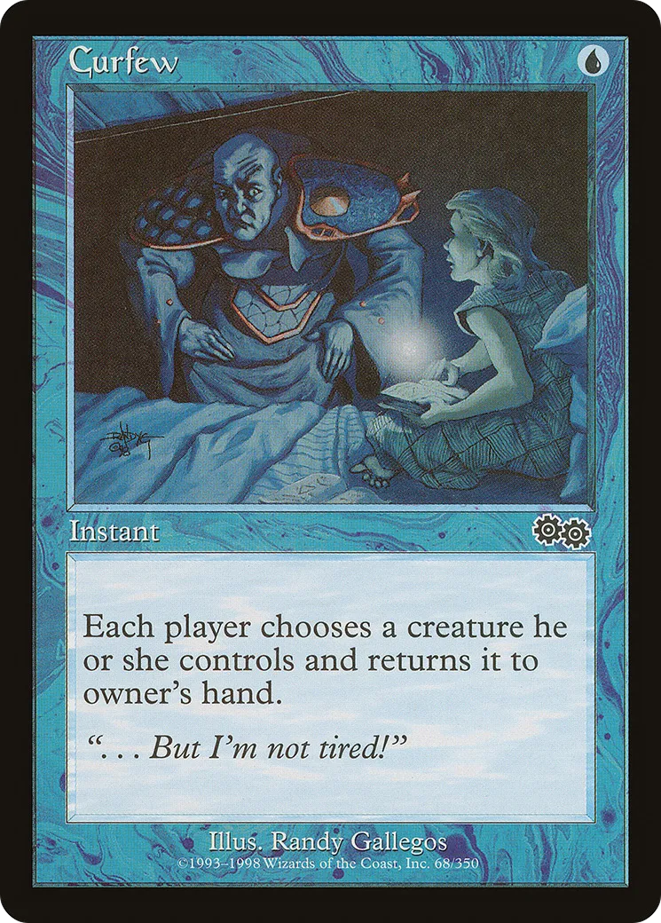 Couvre-feu — Urza's Saga — Magic: The Gathering