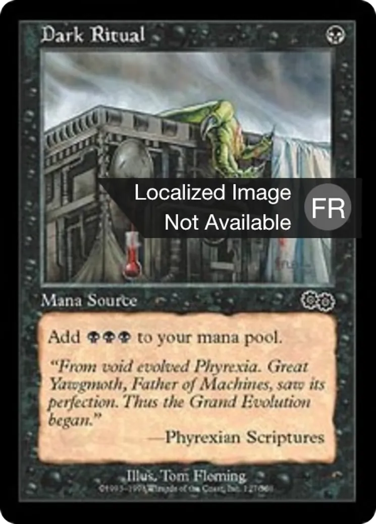 Messe noire — Urza's Saga — Magic: The Gathering