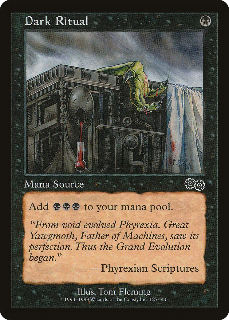 Dark Ritual — Urza's Saga — Magic: The Gathering
