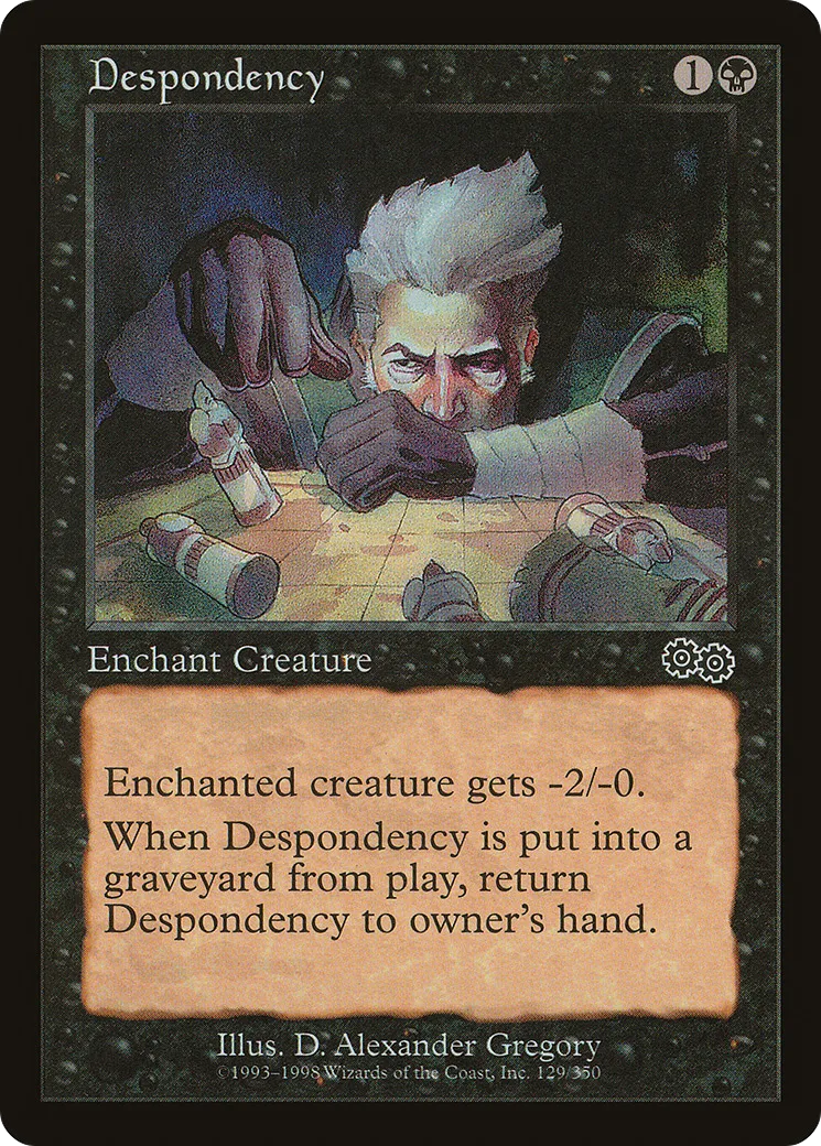 Découragement — Urza's Saga — Magic: The Gathering