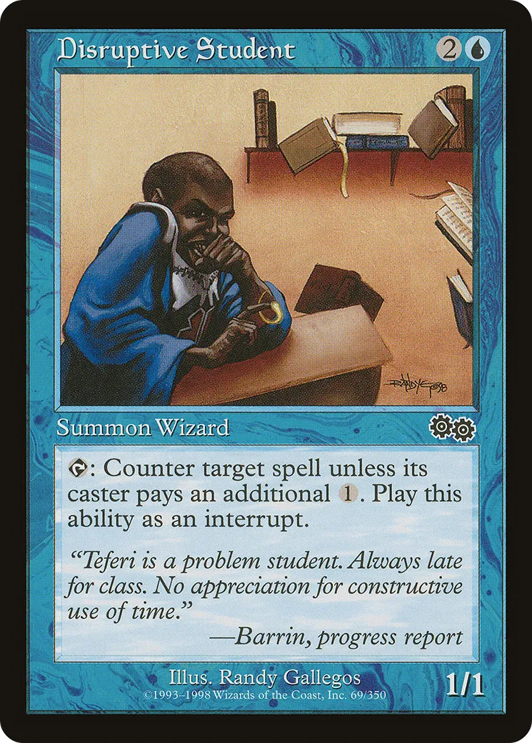 Elève chahuteur — Urza's Saga — Magic: The Gathering