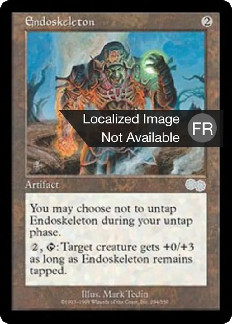 Endosquelette — Urza's Saga — Magic: The Gathering