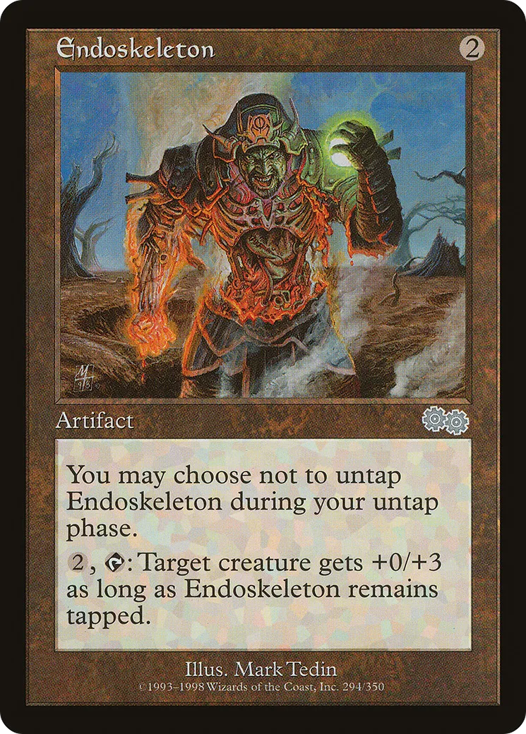 Endoskeleton — Urza's Saga — Magic: The Gathering