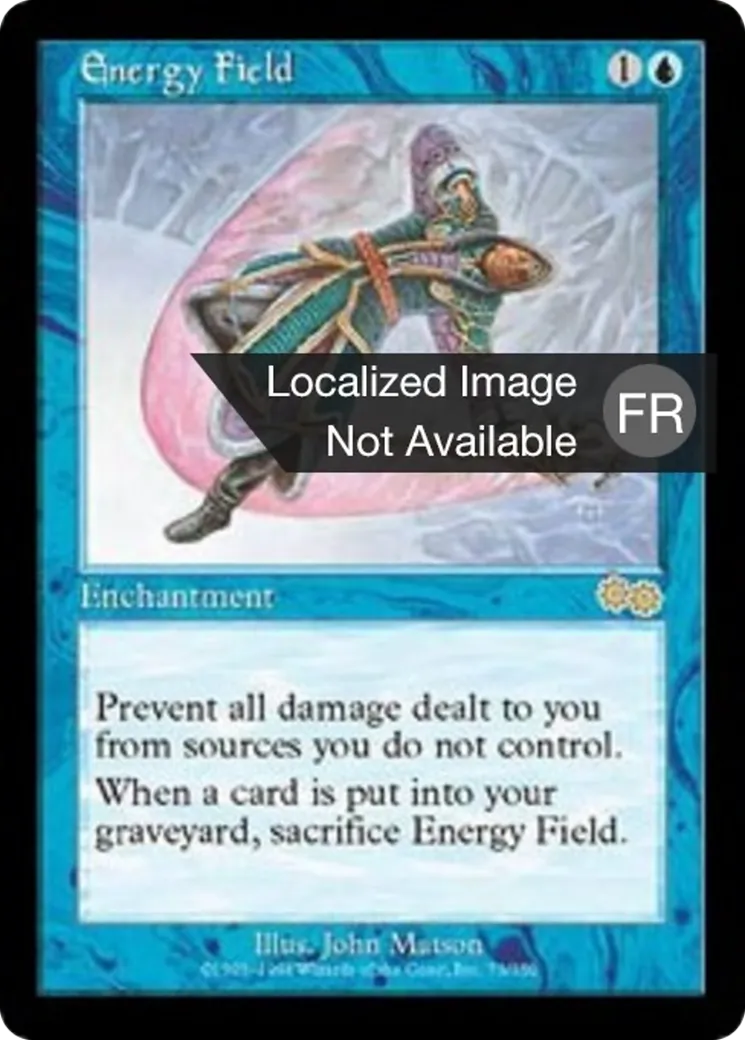 Champ d'énergie — Urza's Saga — Magic: The Gathering