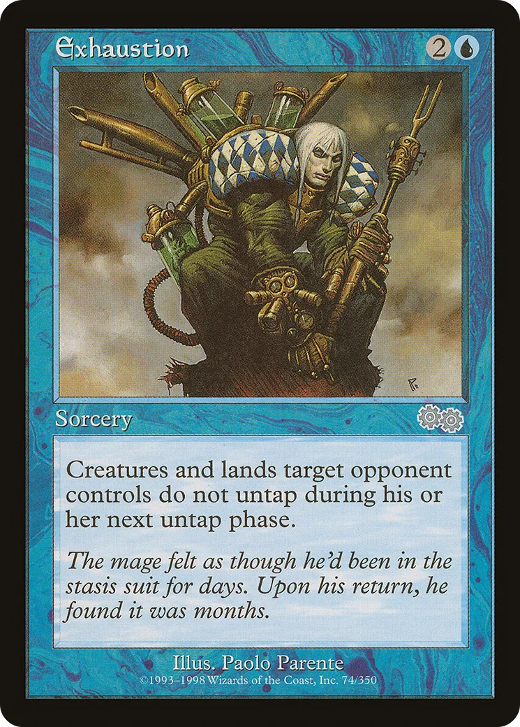 Exhaustion — Urza's Saga — Magic: The Gathering