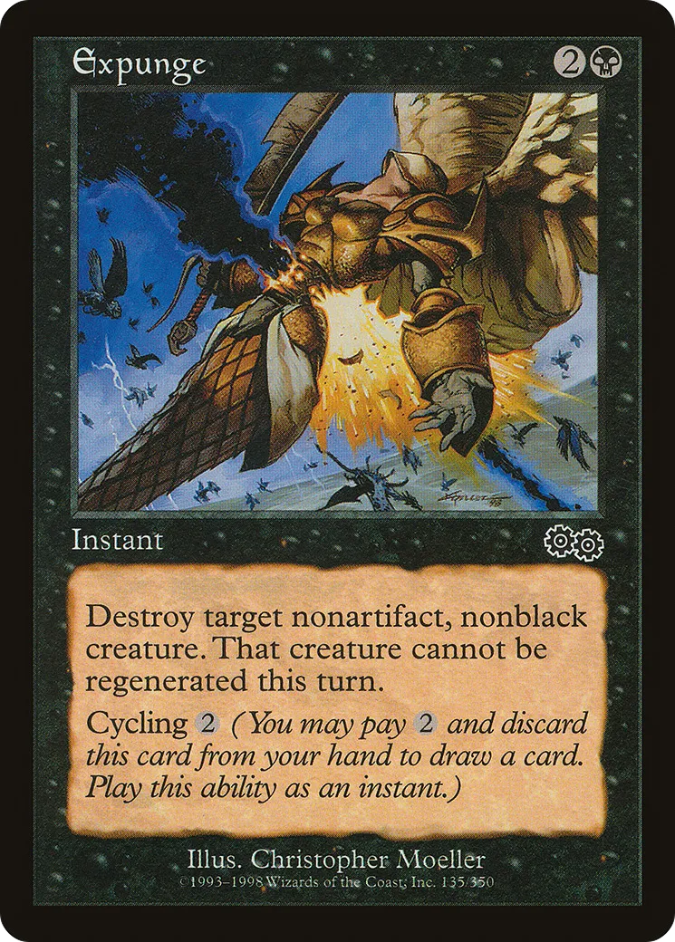 Expunge — Urza's Saga — Magic: The Gathering