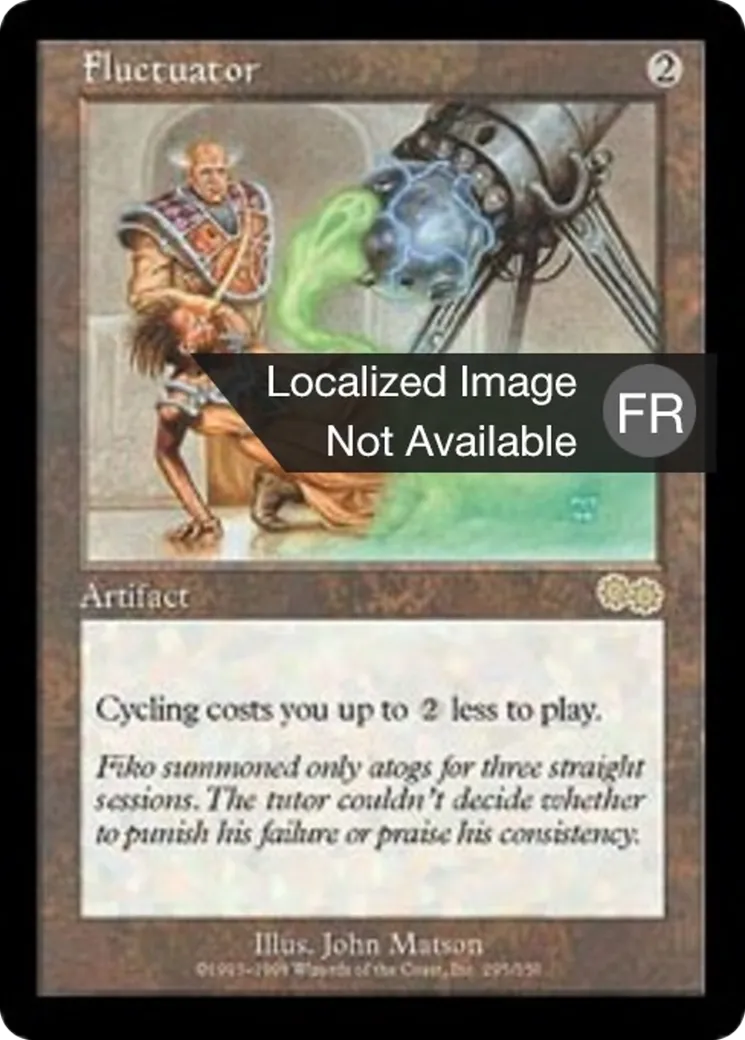 Fluctuateur — Urza's Saga — Magic: The Gathering