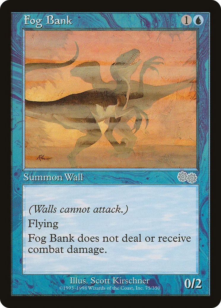 Fog Bank — Urza's Saga — Magic: The Gathering