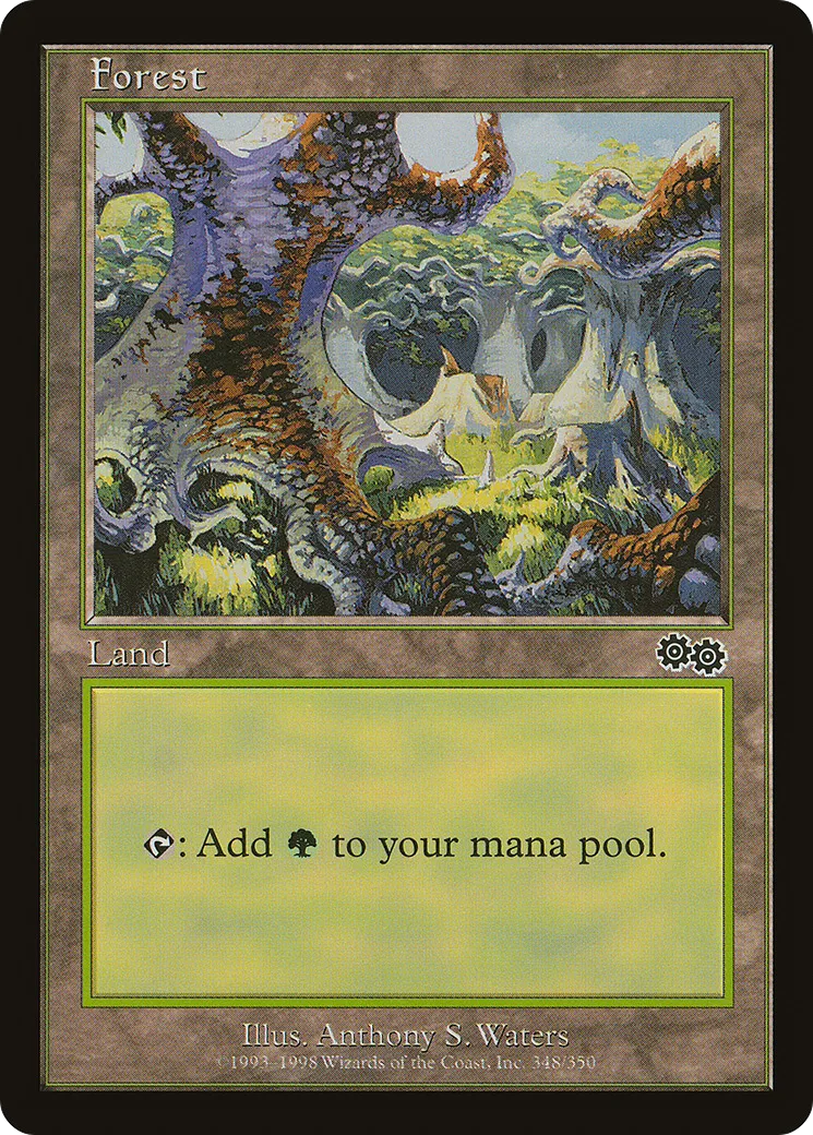 Forêt — Urza's Saga — Magic: The Gathering