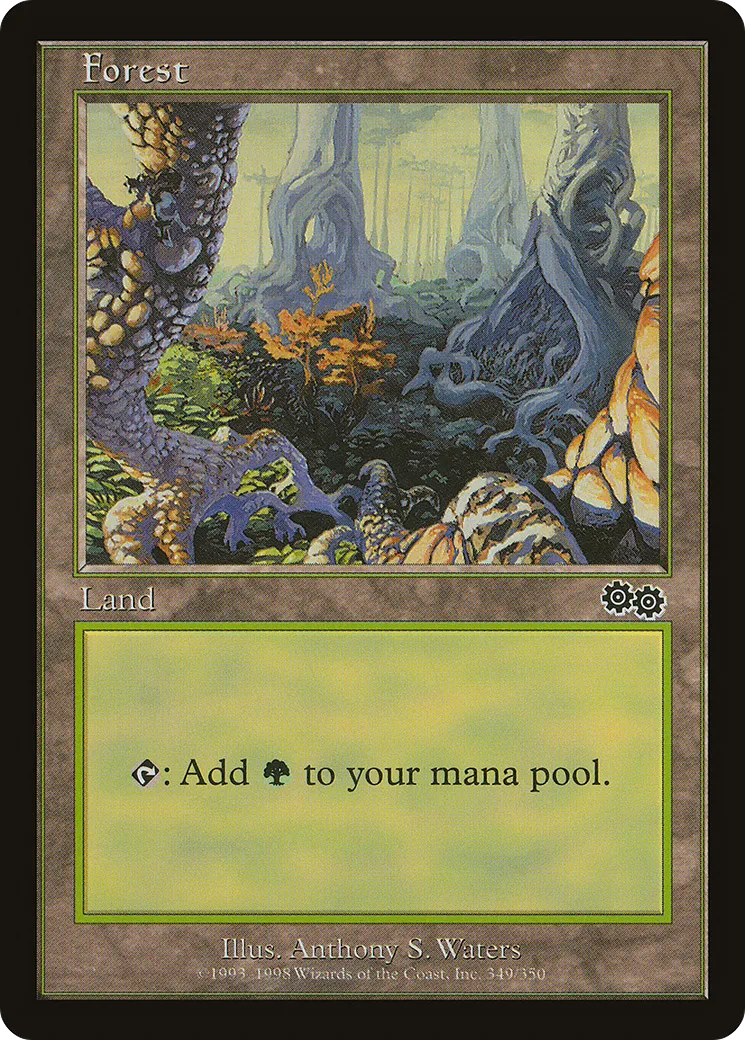 Forest — Urza's Saga — Magic: The Gathering