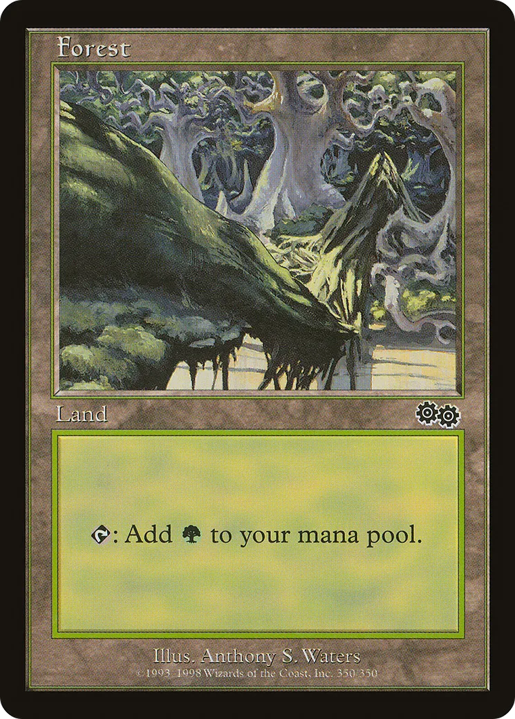 Forêt — Urza's Saga — Magic: The Gathering