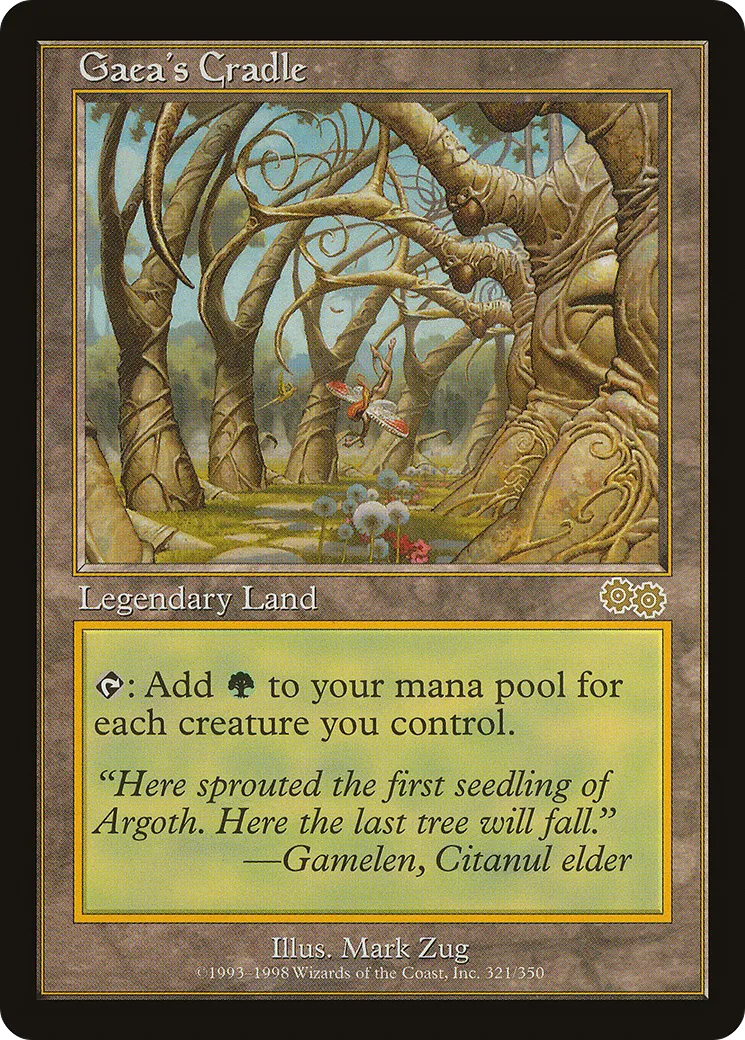 Gaea's Cradle — Urza's Saga — Magic: The Gathering