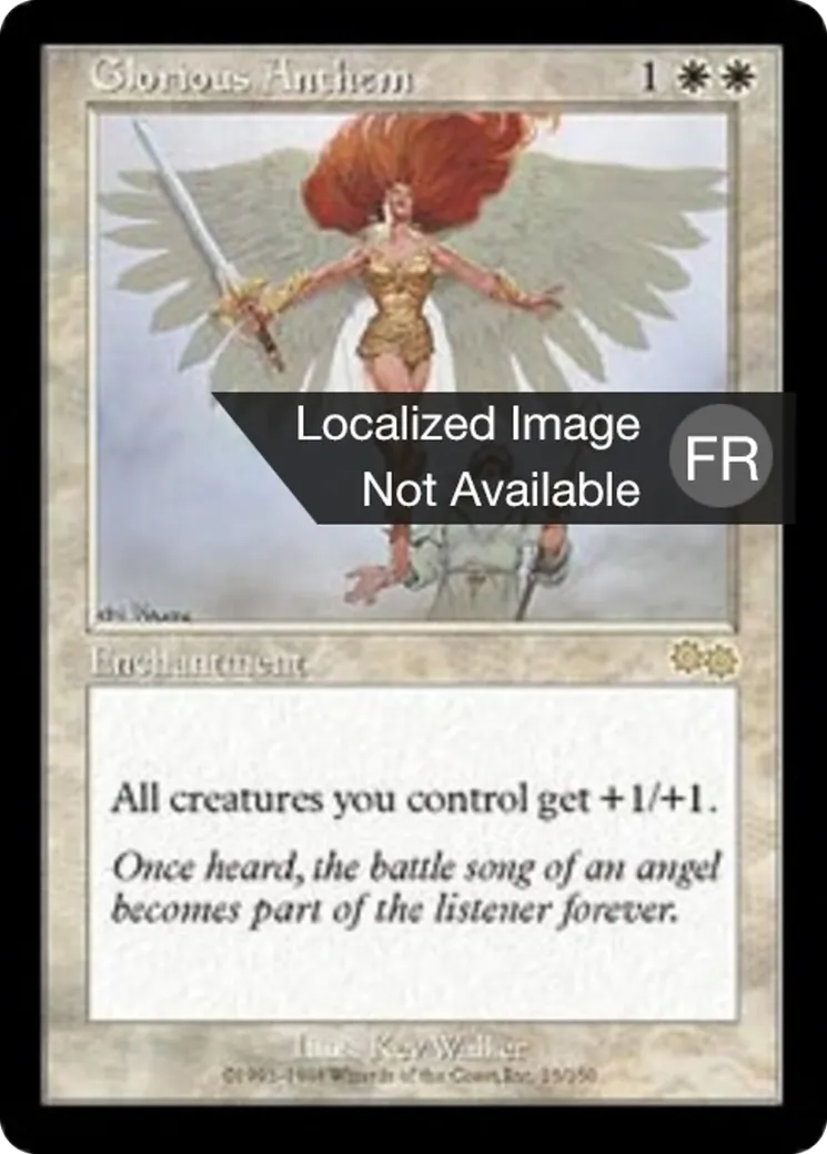 Antienne glorieuse — Urza's Saga — Magic: The Gathering