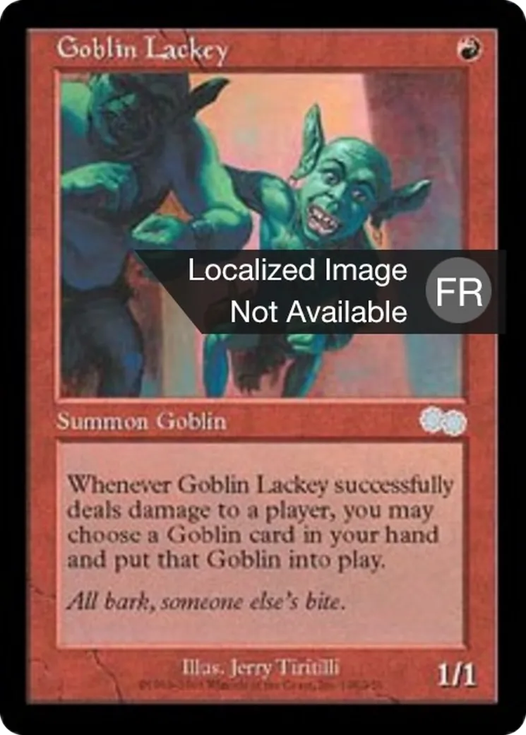 Larbin gobelin — Urza's Saga — Magic: The Gathering