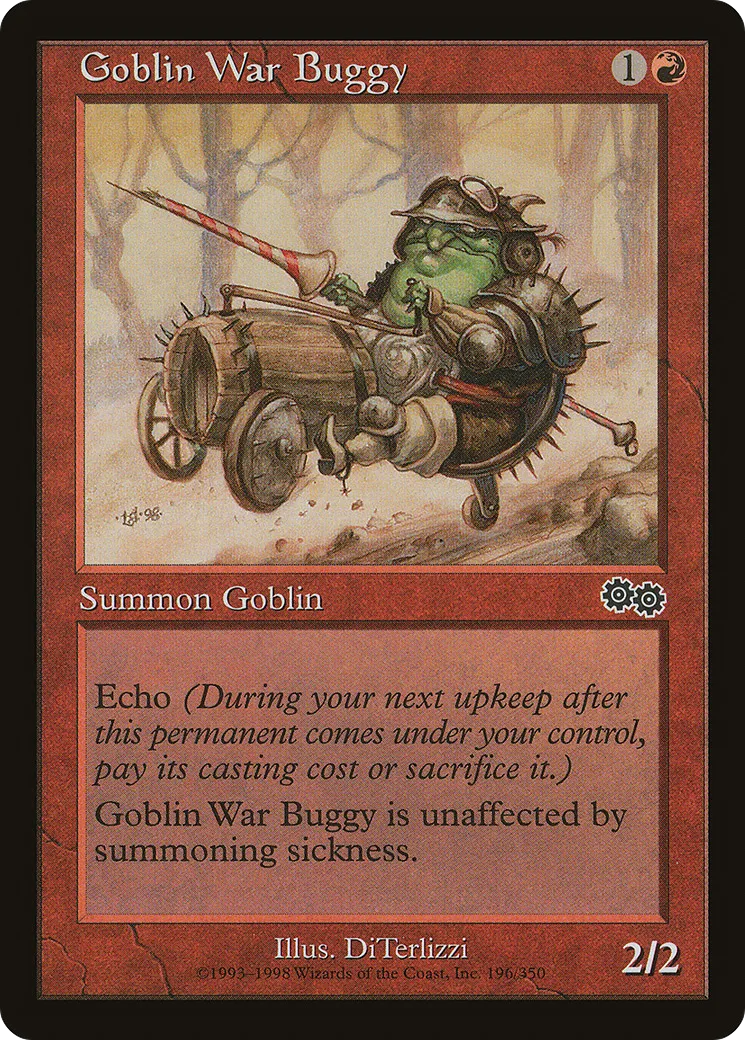 Goblin War Buggy — Urza's Saga — Magic: The Gathering