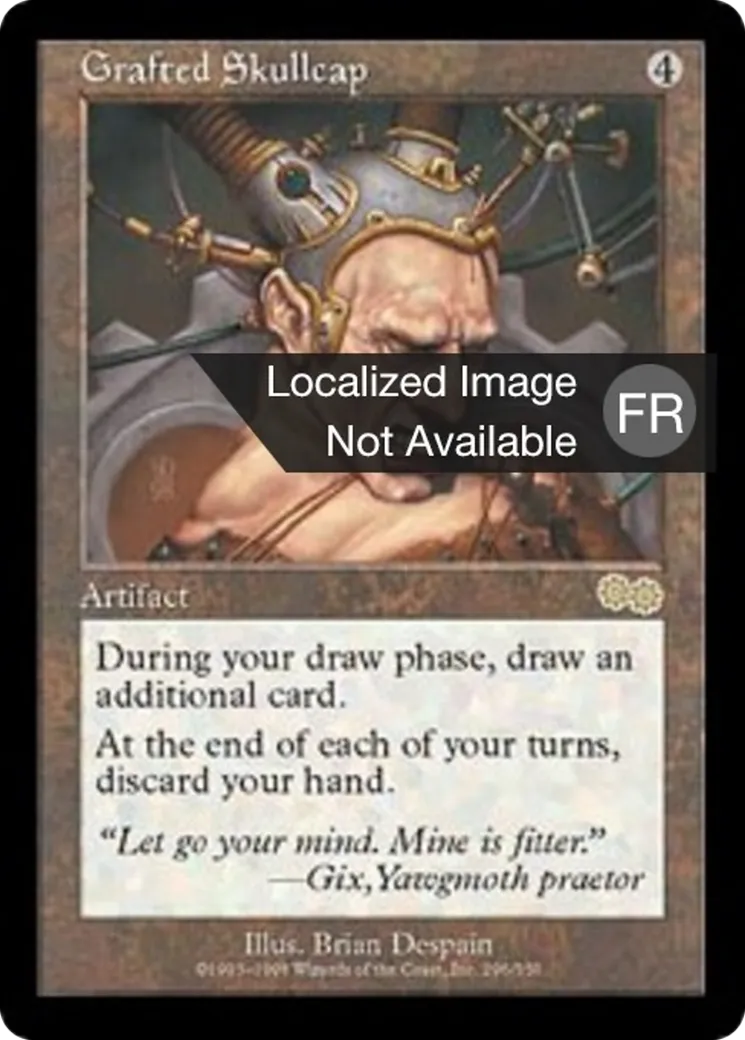 Calotte greffée — Urza's Saga — Magic: The Gathering