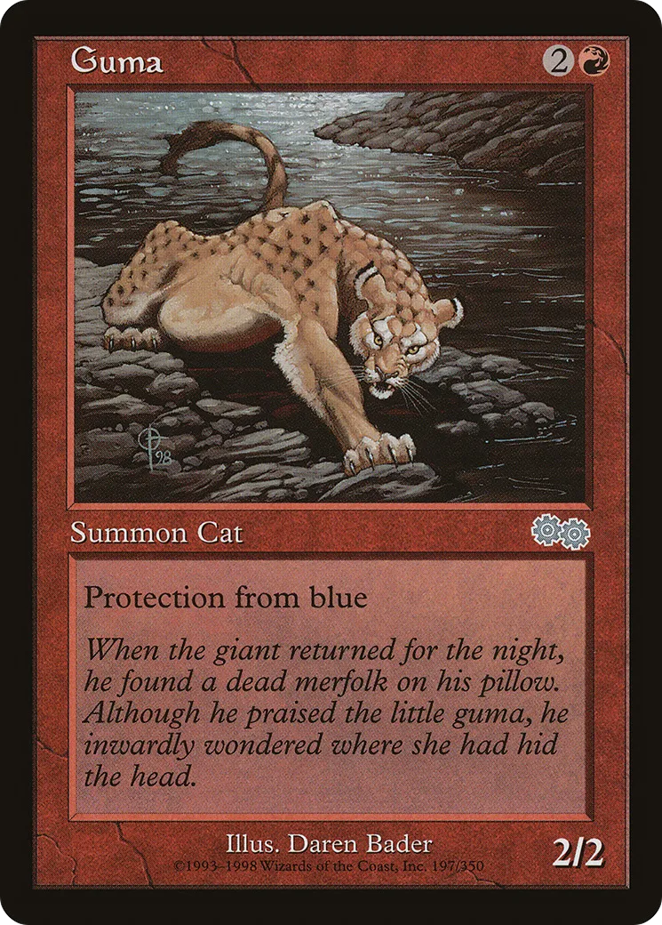 Guma — Urza's Saga — Magic: The Gathering