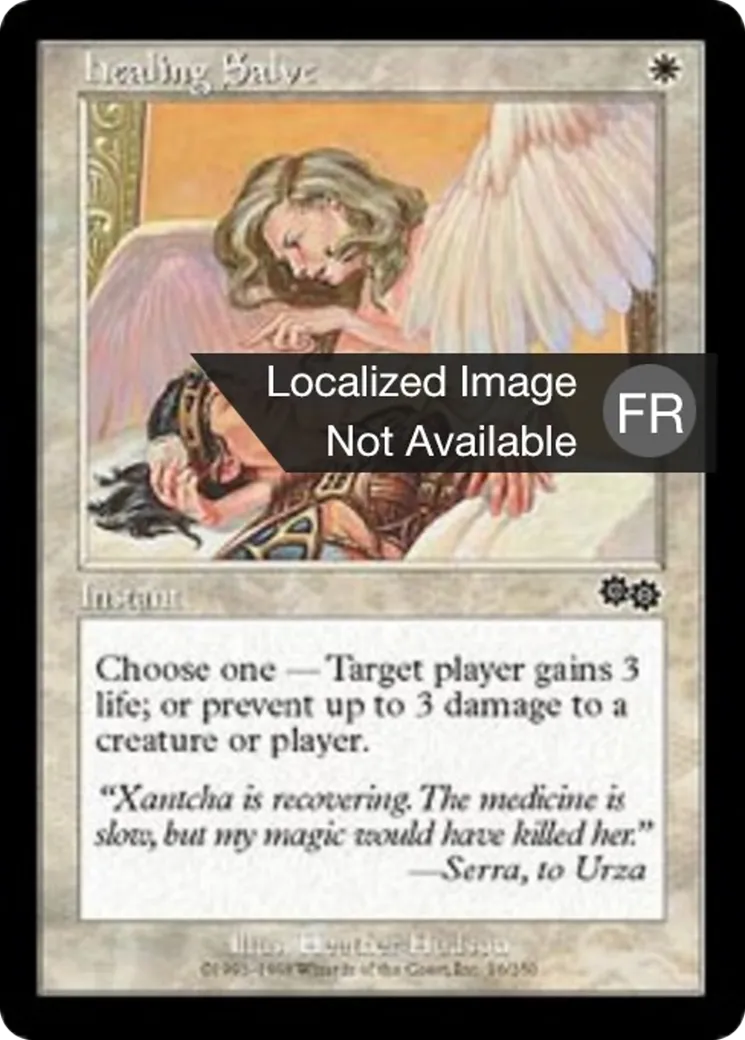 Onguent de soins — Urza's Saga — Magic: The Gathering
