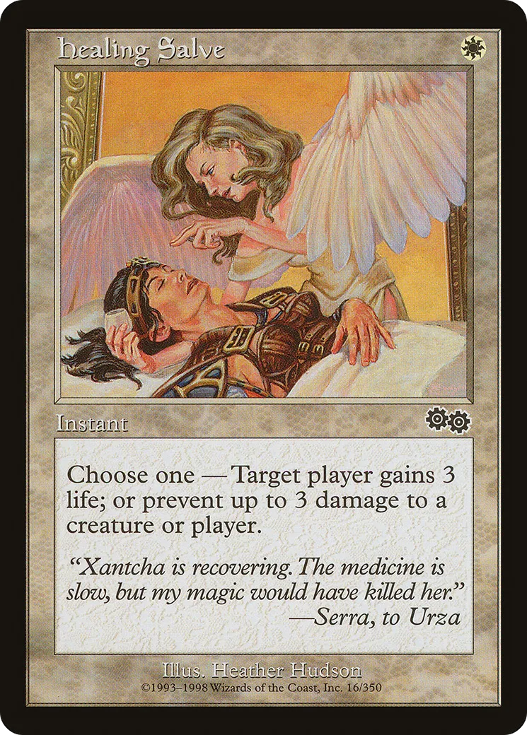 Healing Salve — Urza's Saga — Magic: The Gathering