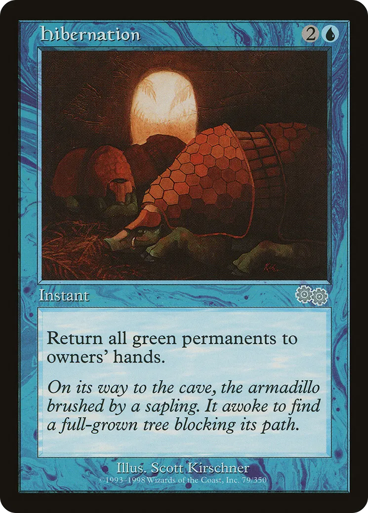 Hibernation — Urza's Saga — Magic: The Gathering