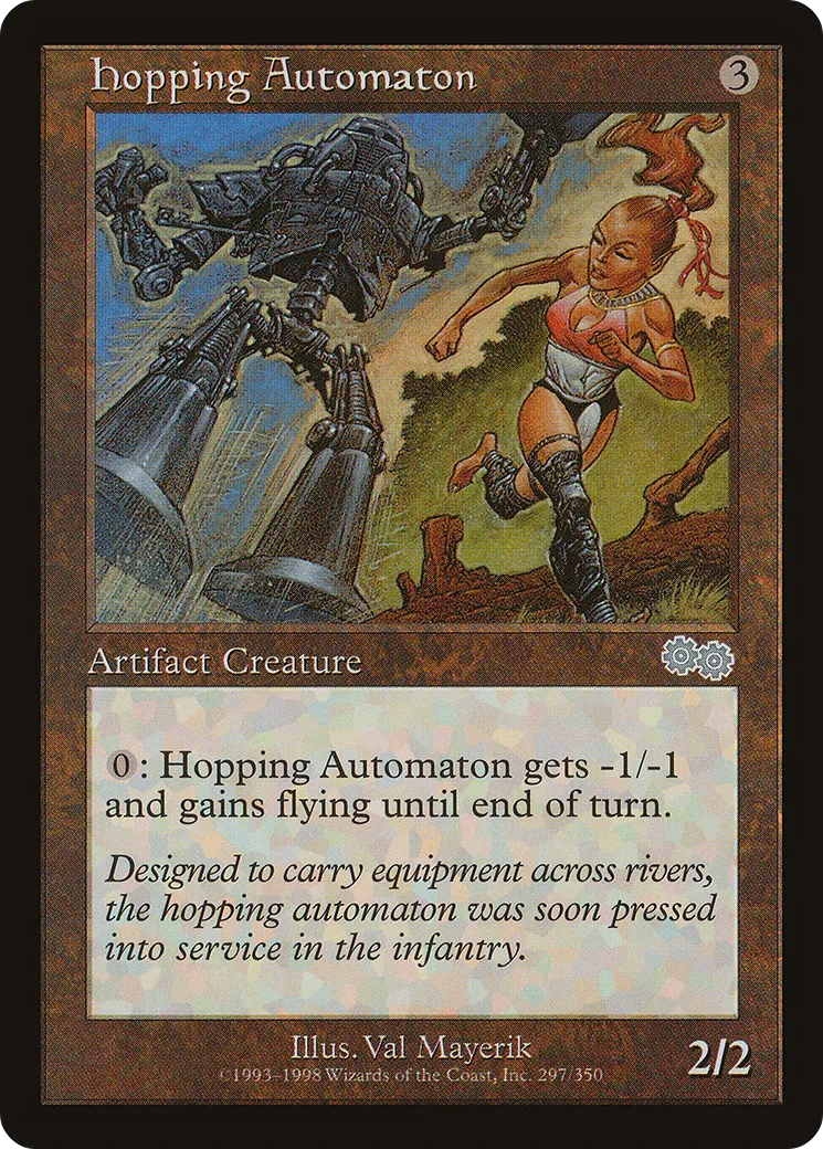 Automate en furie — Urza's Saga — Magic: The Gathering