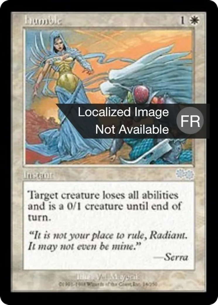 Humiliation — Urza's Saga — Magic: The Gathering