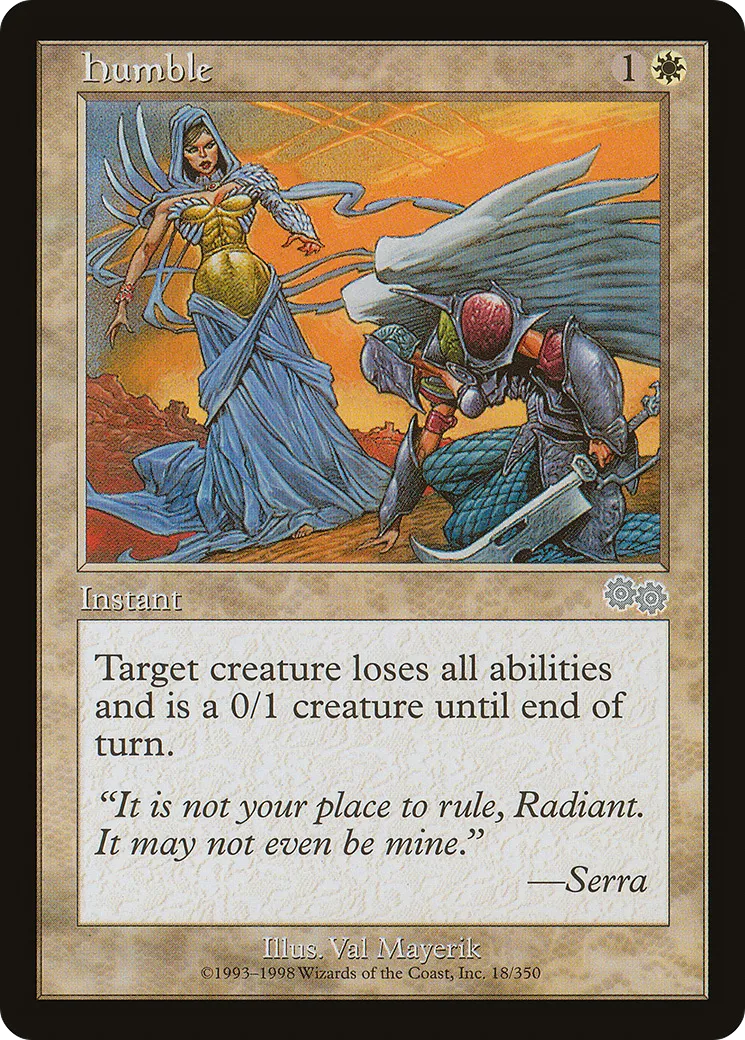 Humble — Urza's Saga — Magic: The Gathering
