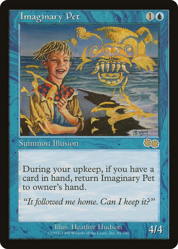 Animal imaginaire — Urza's Saga — Magic: The Gathering
