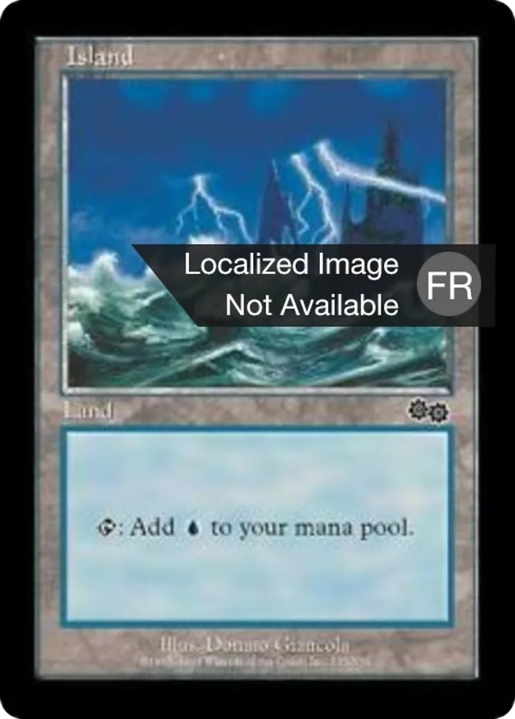 Île — Urza's Saga — Magic: The Gathering