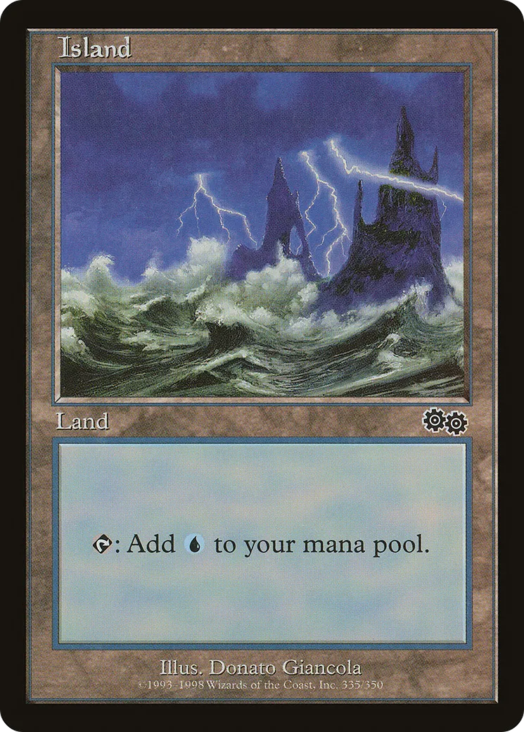 Île — Urza's Saga — Magic: The Gathering