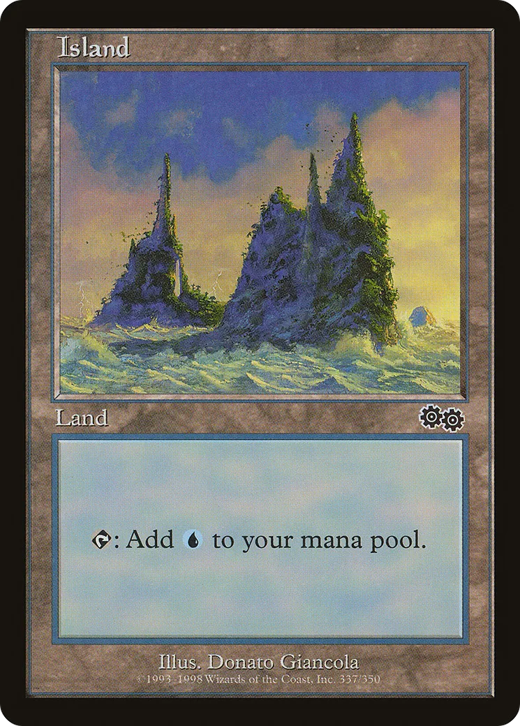 Île — Urza's Saga — Magic: The Gathering