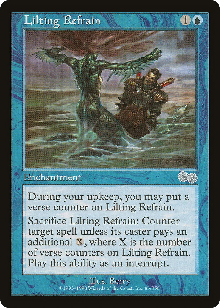 Refrain envoutant — Urza's Saga — Magic: The Gathering