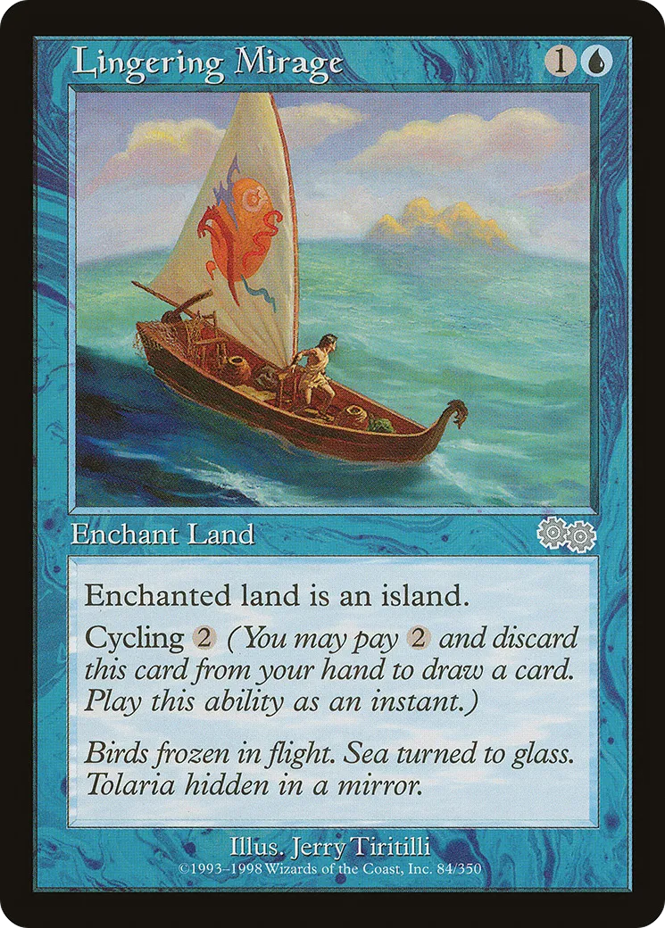 Lingering Mirage — Urza's Saga — Magic: The Gathering