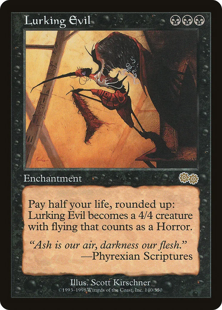 Mal sournois — Urza's Saga — Magic: The Gathering
