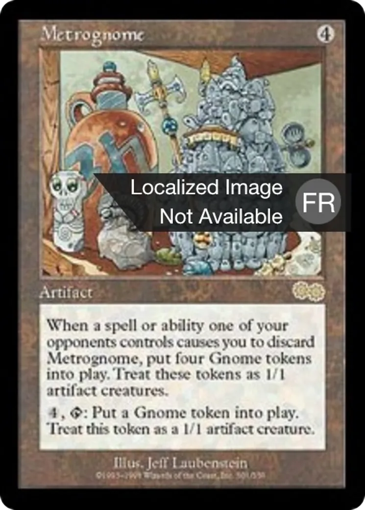 Metrognome — Urza's Saga — Magic: The Gathering