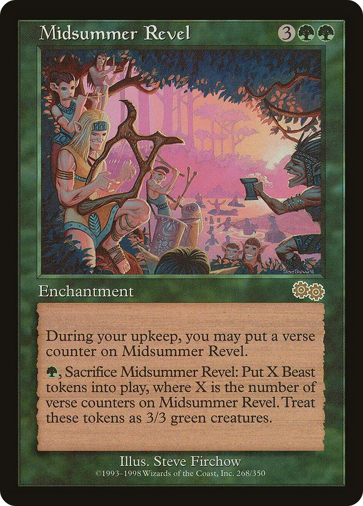 Midsummer Revel — Urza's Saga — Magic: The Gathering