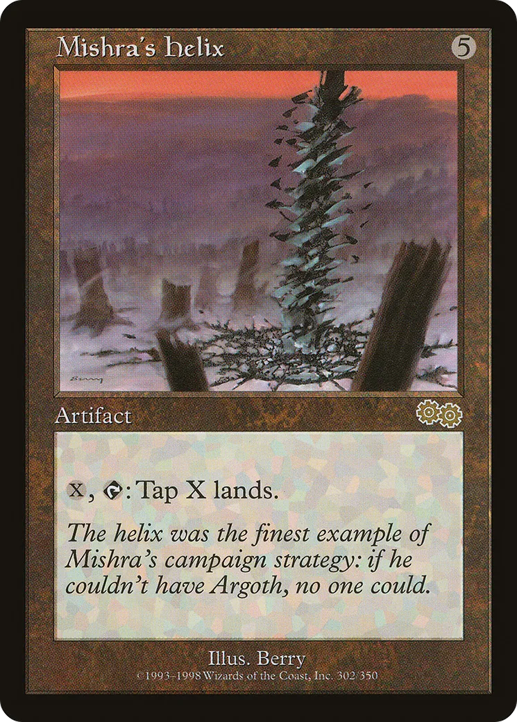 Mishra's Helix — Urza's Saga — Magic: The Gathering